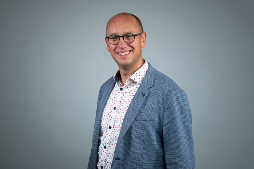 Geert Jan Rozendaal, projectmanager bij Quadraat Projectmanagement